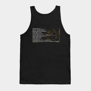 POLYGLOT: Say ¿Qué? Top Ten Spoken (World) Tank Top